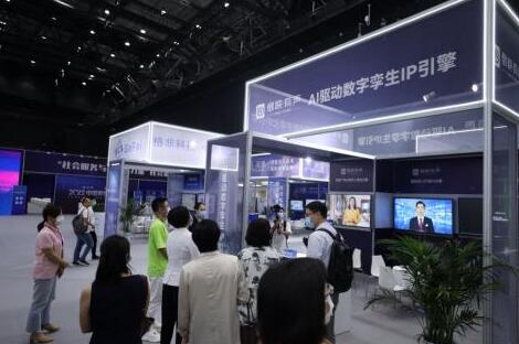 倒映有声AI数字分身亮相2022中国新媒体技术展，AIGC助力媒体深度融合应用